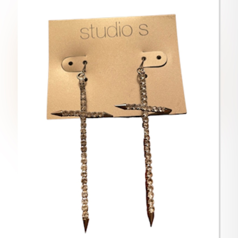 NEW! Cross Earrings by Studio S